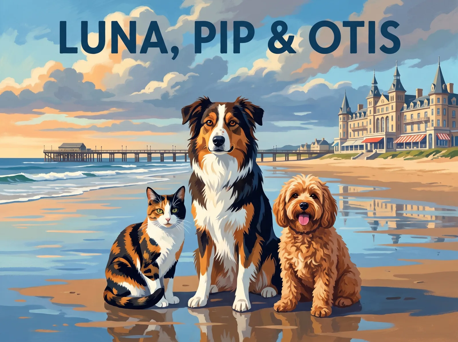 Luna, Pip & Otis