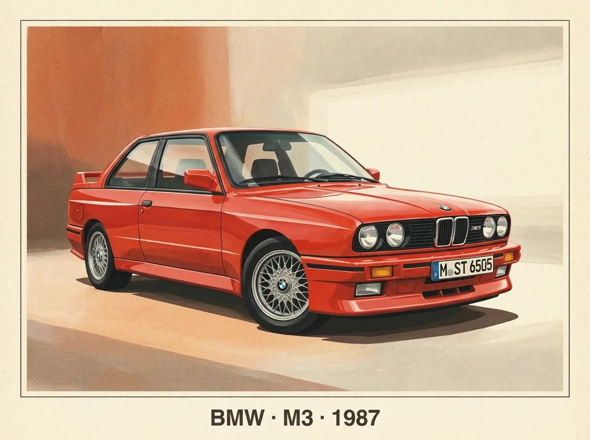 BMW M3 E30 · Heritage Press