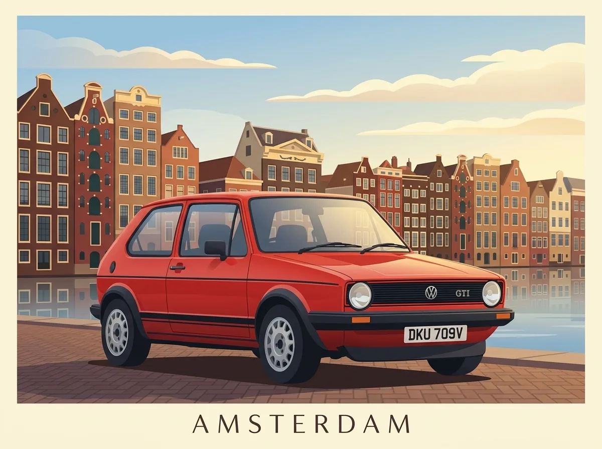 Volkswagen Golf GTI Mk1 · Lage Landen