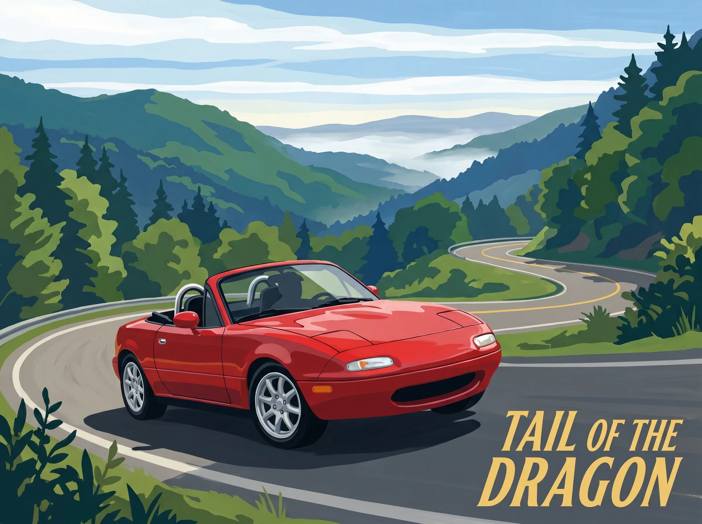 Mazda MX-5 · Tail of the Dragon