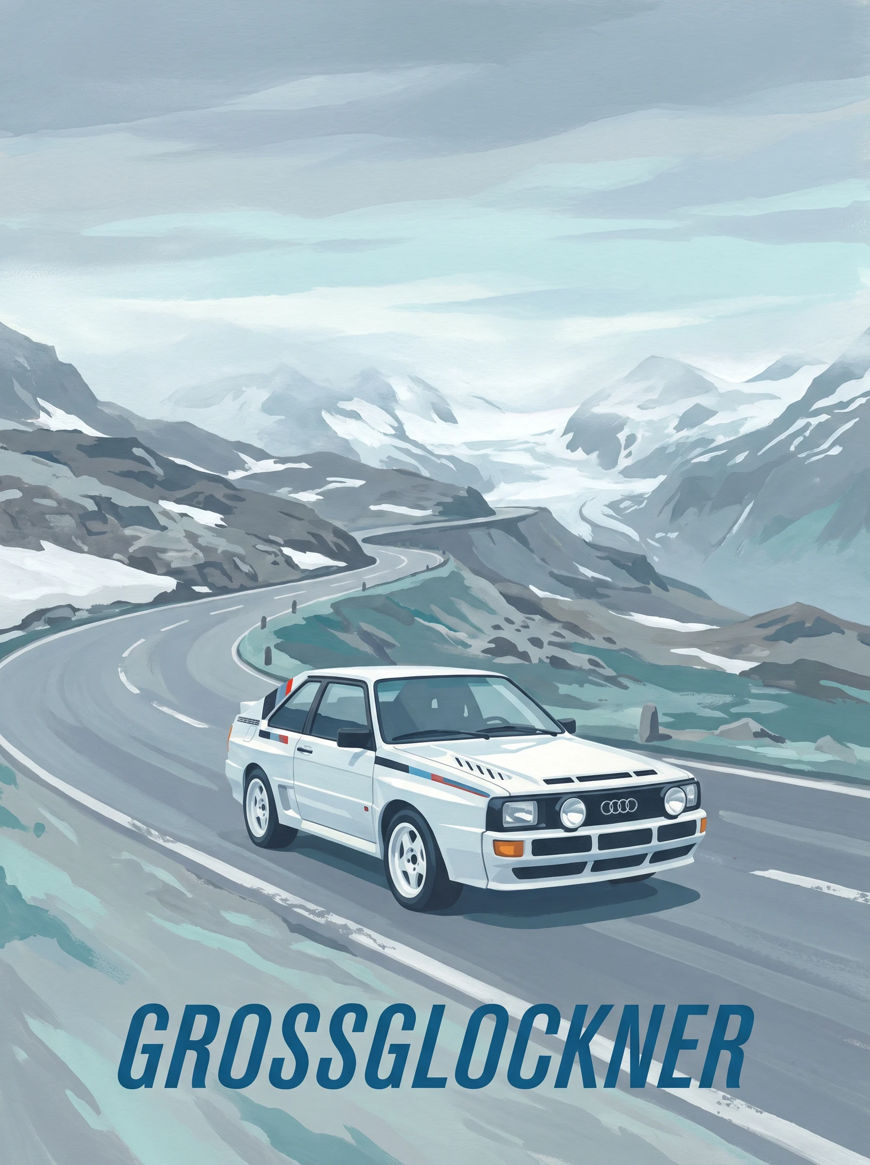 Audi Quattro — Grossglockner