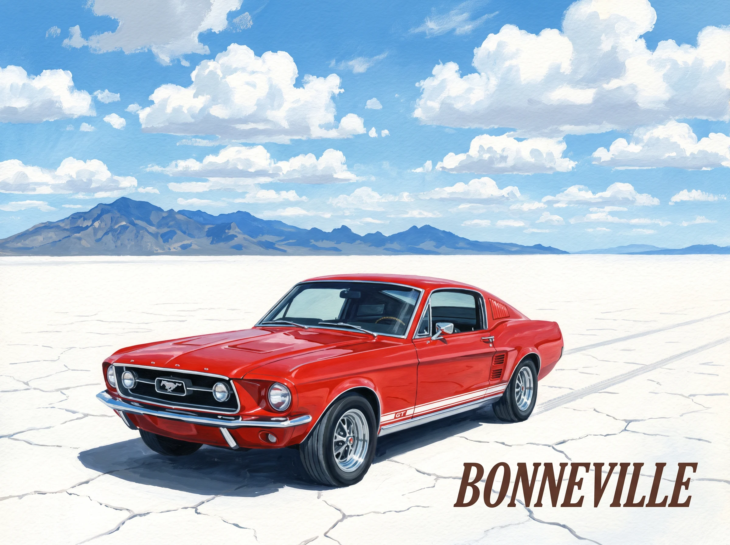 Ford Mustang Fastback '67 — Bonneville